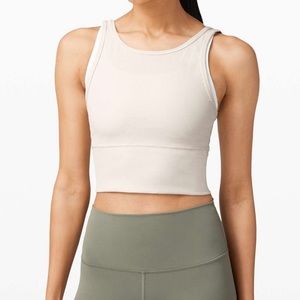 Lululemon Ivory Power Pivot tank!